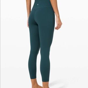 LULULEMON Nulu 25’ Leggings Submarine Size 4